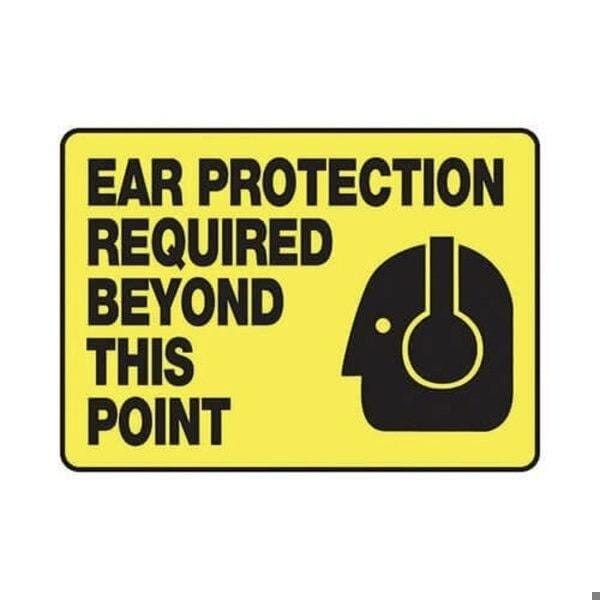 Accuform Dura-Plastic, 10 in x 14 in, 3/16" mounting holes MADC514XT - main